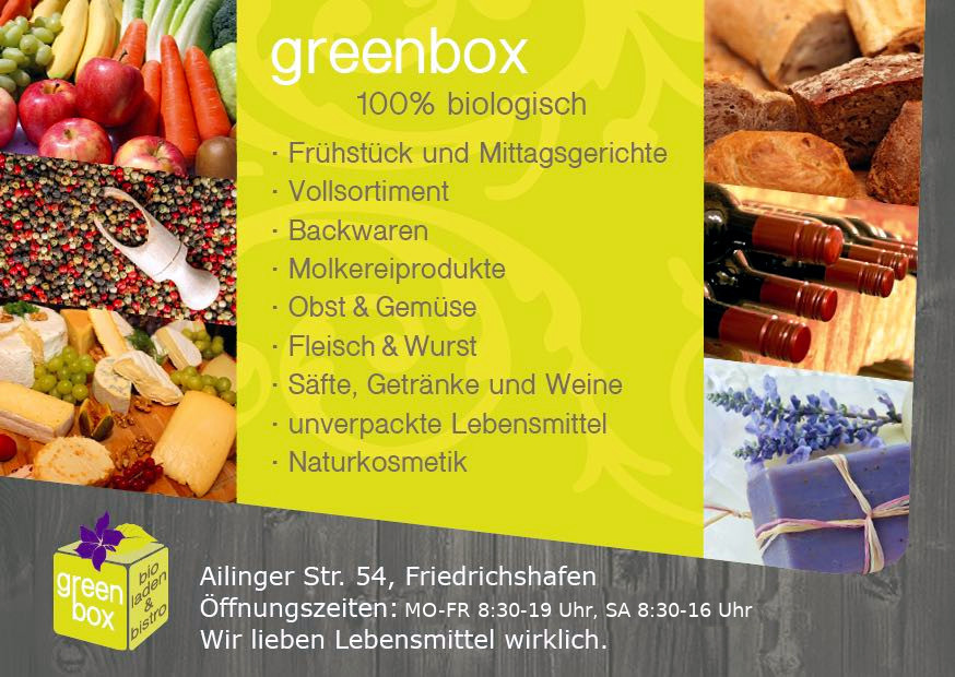 Greenbox Bioladen Friedrichshafen
